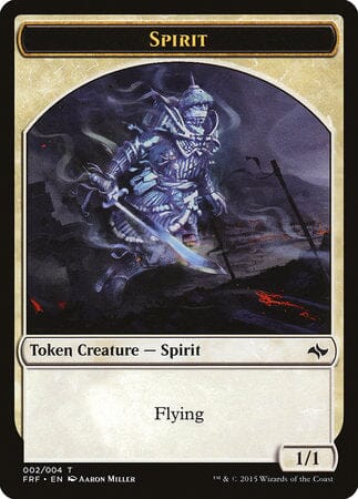 Spirit Token [Fate Reforged Tokens] MTG Single Magic: The Gathering  | Multizone: Comics And Games