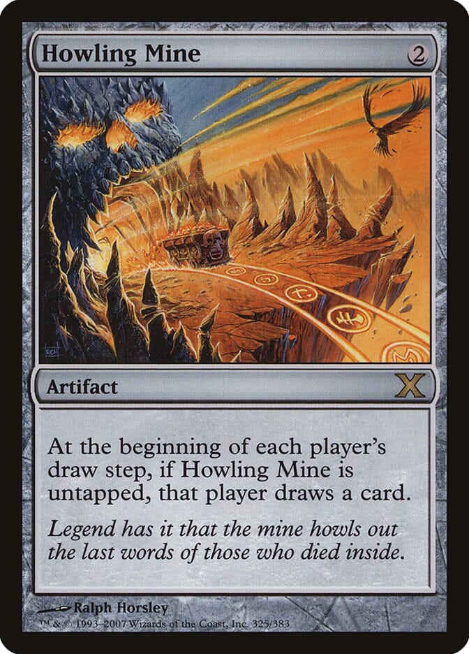 Howling Mine [Tenth Edition] MTG Single Magic: The Gathering  | Multizone: Comics And Games