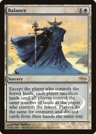 Balance [Judge Gift Cards 2004] MTG Single Magic: The Gathering  | Multizone: Comics And Games