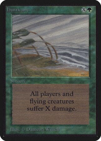 Hurricane [Limited Edition Alpha] MTG Single Magic: The Gathering  | Multizone: Comics And Games