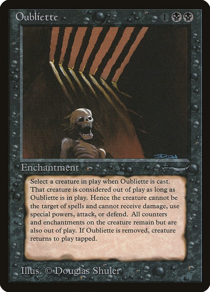 Oubliette (Dark Mana Cost) [Arabian Nights] MTG Single Magic: The Gathering  | Multizone: Comics And Games