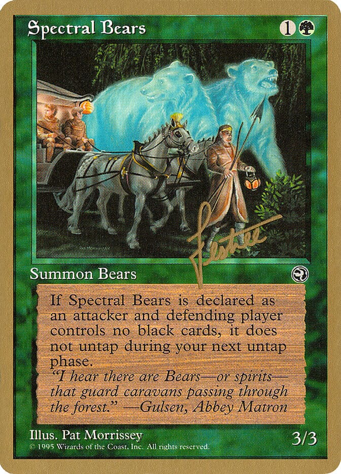 Spectral Bears (Bertrand Lestree) [Pro Tour Collector Set] MTG Single Magic: The Gathering  | Multizone: Comics And Games