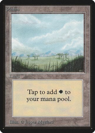 Plains (B) [Limited Edition Beta] MTG Single Magic: The Gathering  | Multizone: Comics And Games