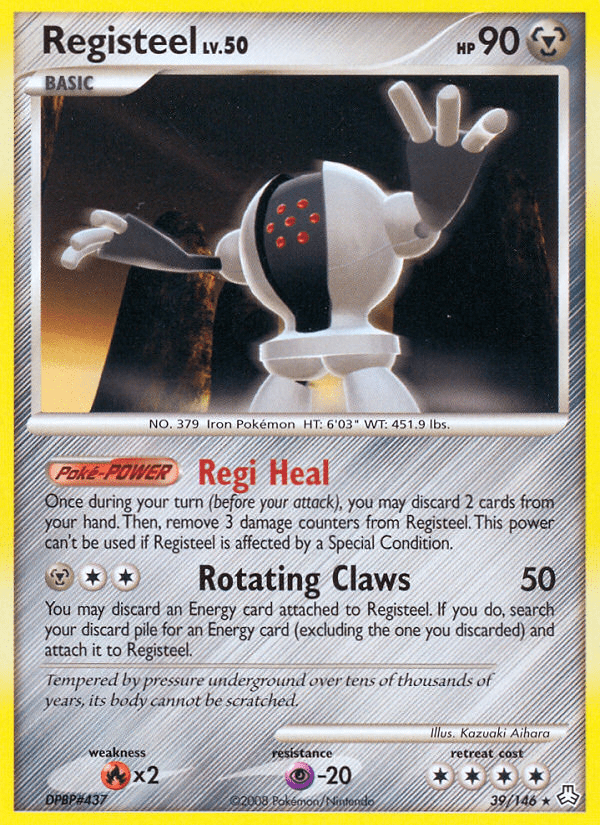Registeel (39/146) [Diamond & Pearl: Legends Awakened] Pokemon Single Pokémon  | Multizone: Comics And Games