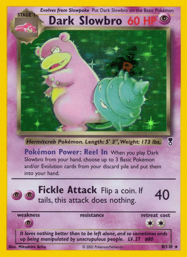 Dark Slowbro (8/110) [Legendary Collection] Pokemon Single Pokémon  | Multizone: Comics And Games