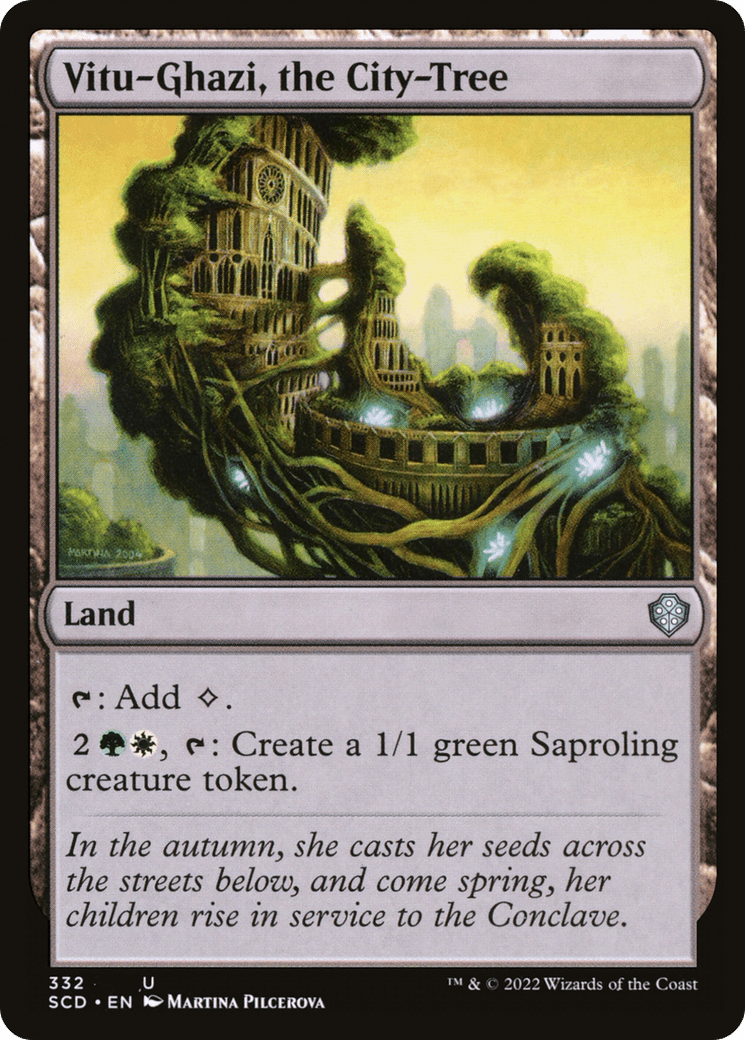 Vitu-Ghazi, the City-Tree [Starter Commander Decks] MTG Single Magic: The Gathering  | Multizone: Comics And Games