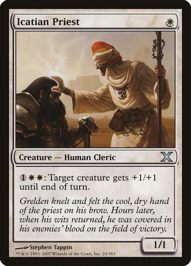 Icatian Priest [Tenth Edition] MTG Single Magic: The Gathering  | Multizone: Comics And Games