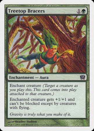 Treetop Bracers [Ninth Edition] MTG Single Magic: The Gathering  | Multizone: Comics And Games