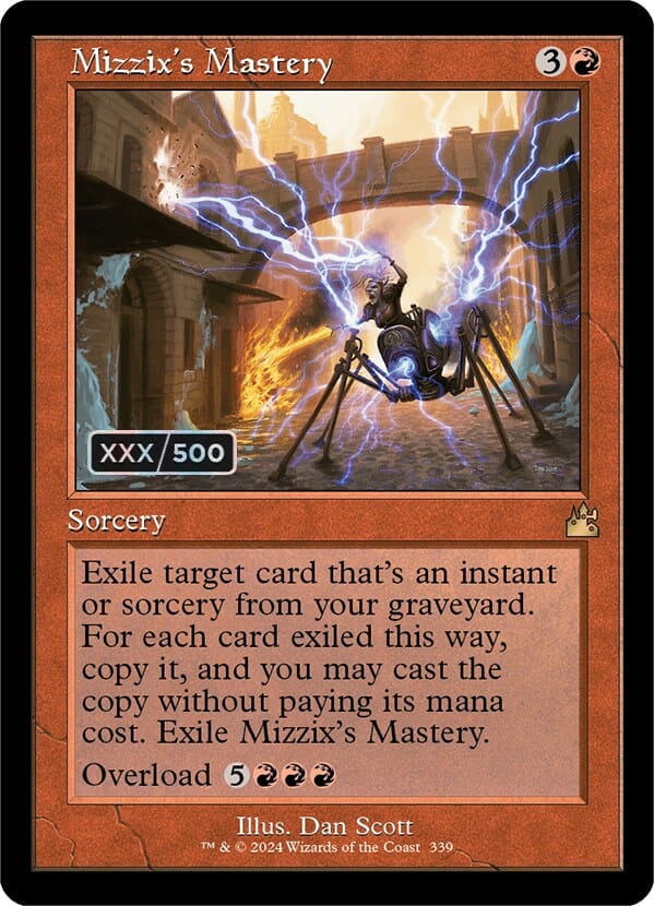Mizzix's Mastery (Retro) (Serialized) [Ravnica Remastered] MTG Single Magic: The Gathering  | Multizone: Comics And Games