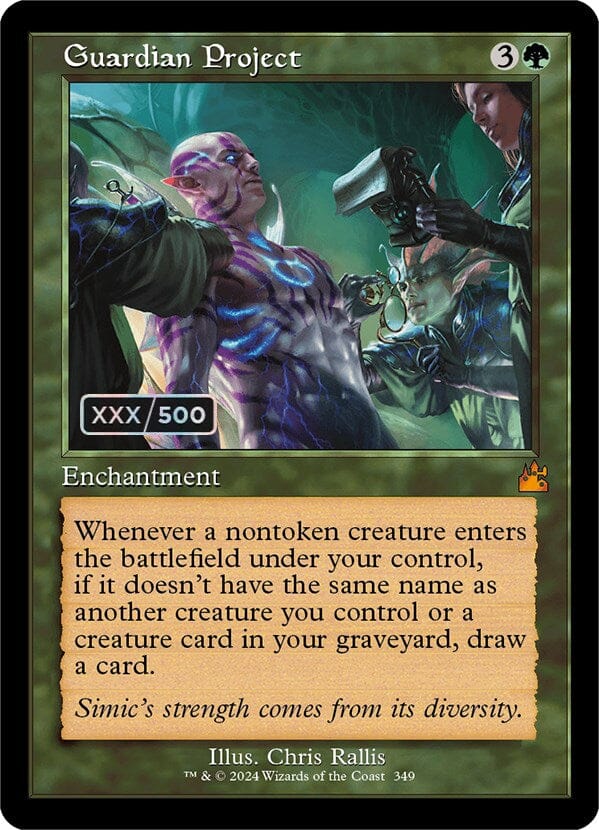 Guardian Project (Retro) (Serialized) [Ravnica Remastered] MTG Single Magic: The Gathering  | Multizone: Comics And Games