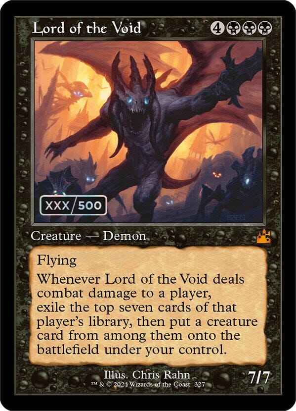 Lord of the Void (Retro) (Serialized) [Ravnica Remastered] MTG Single Magic: The Gathering  | Multizone: Comics And Games