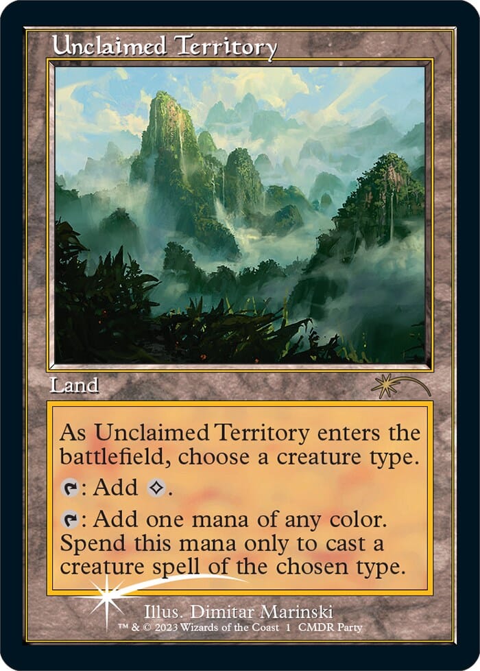 Unclaimed Territory (Retro) [Wizards Play Network 2023] MTG Single Magic: The Gathering  | Multizone: Comics And Games