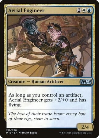 Aerial Engineer [Core Set 2019] MTG Single Magic: The Gathering  | Multizone: Comics And Games