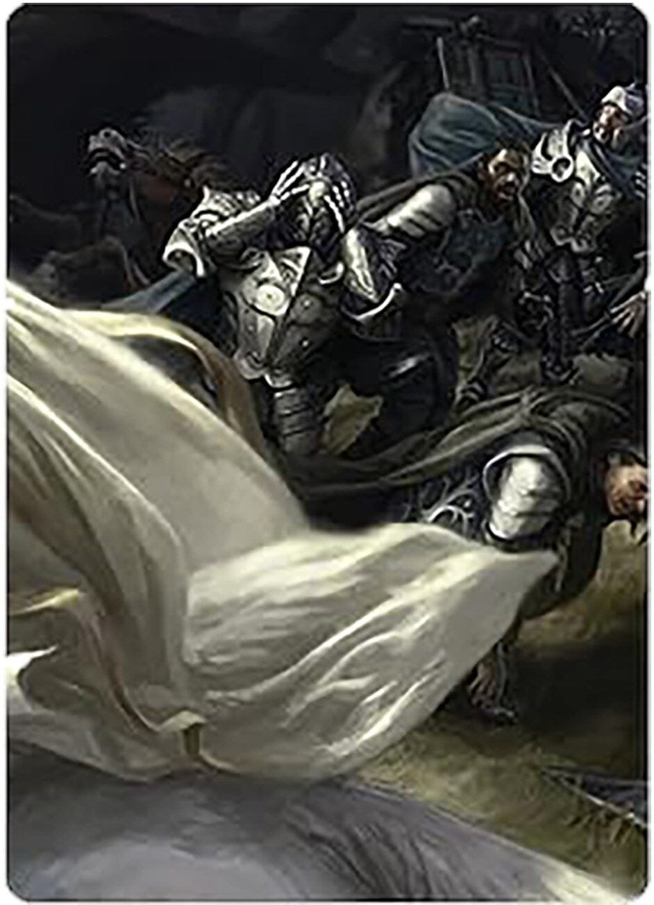 Fell Beast's Shriek Art Card [The Lord of the Rings: Tales of Middle-earth Art Series] MTG Single Magic: The Gathering  | Multizone: Comics And Games