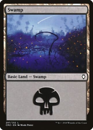 Swamp (297) [Commander Anthology Volume II] MTG Single Magic: The Gathering  | Multizone: Comics And Games