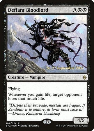 Defiant Bloodlord [Battle for Zendikar Promos] MTG Single Magic: The Gathering  | Multizone: Comics And Games
