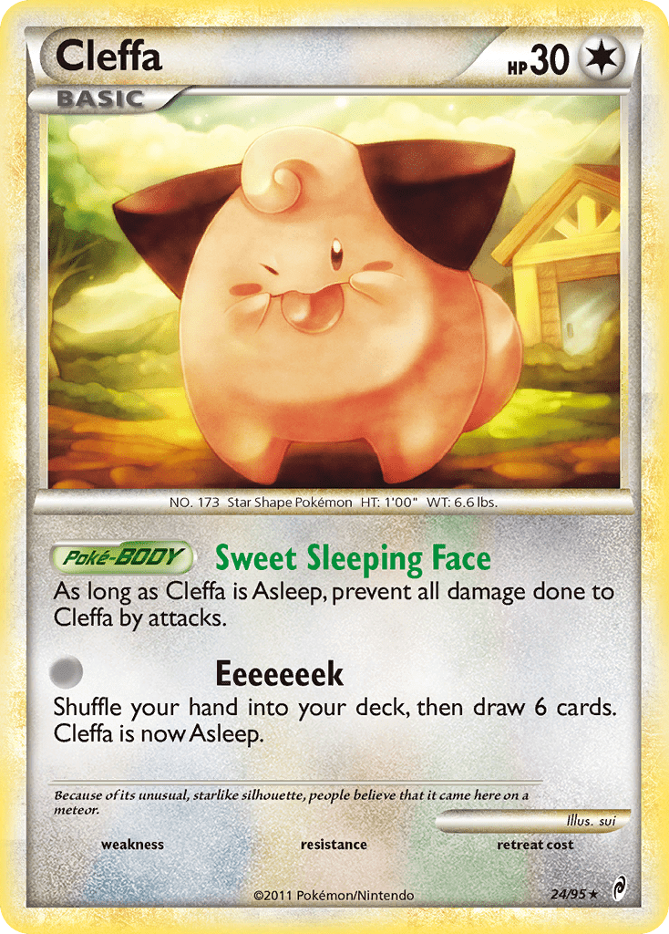 Cleffa (24/95) [HeartGold & SoulSilver: Call of Legends] Pokemon Single Pokémon  | Multizone: Comics And Games