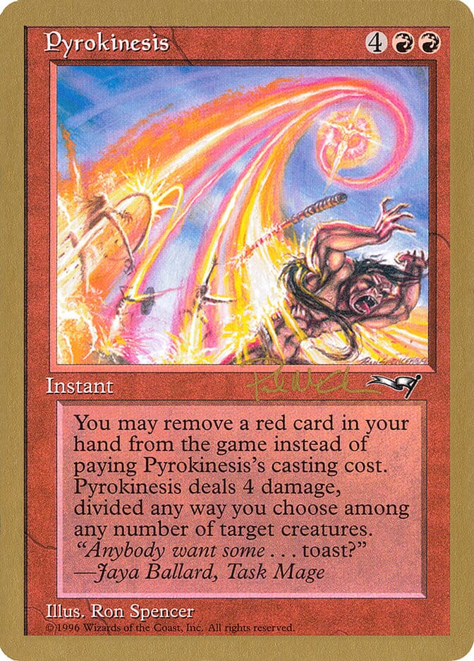Pyrokinesis (Paul McCabe) [World Championship Decks 1997] MTG Single Magic: The Gathering  | Multizone: Comics And Games
