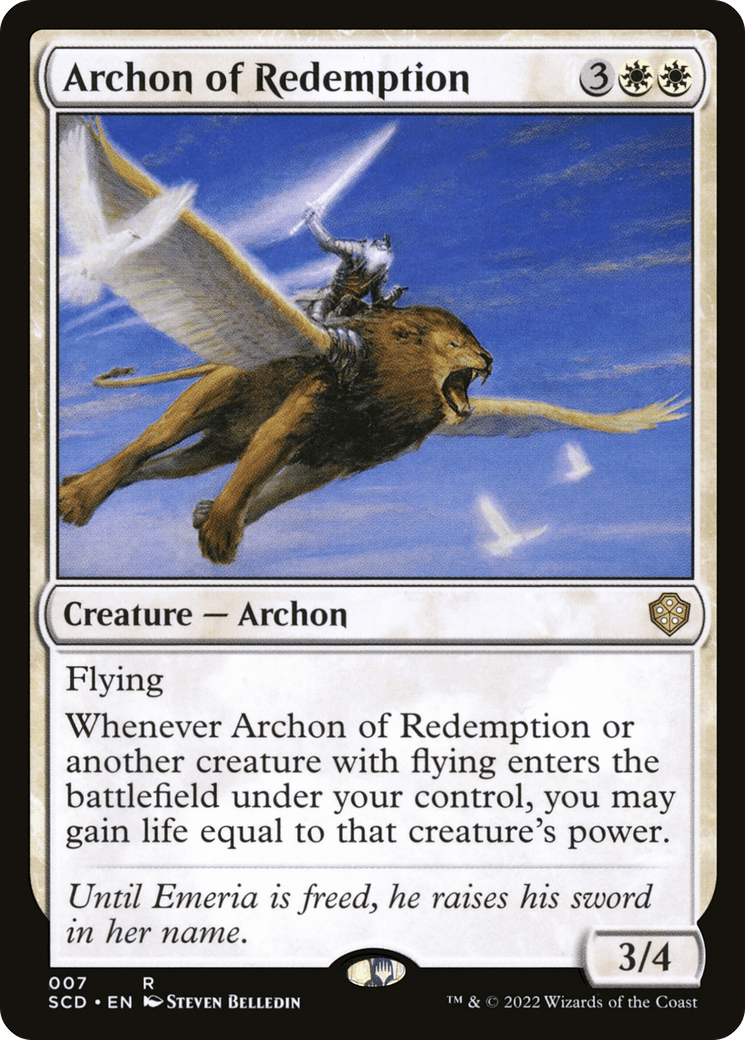 Archon of Redemption [Starter Commander Decks] MTG Single Magic: The Gathering  | Multizone: Comics And Games