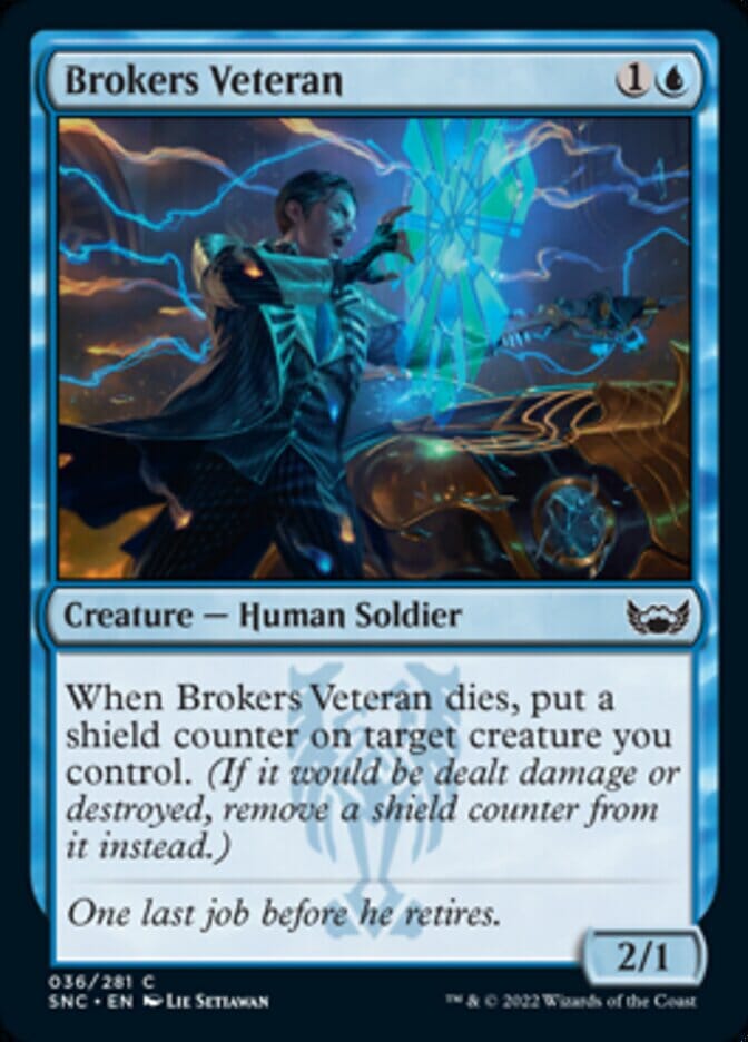 Brokers Veteran [Streets of New Capenna] MTG Single Magic: The Gathering  | Multizone: Comics And Games