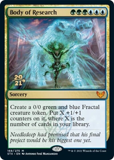 Body of Research [Strixhaven: School of Mages Prerelease Promos] MTG Single Magic: The Gathering  | Multizone: Comics And Games