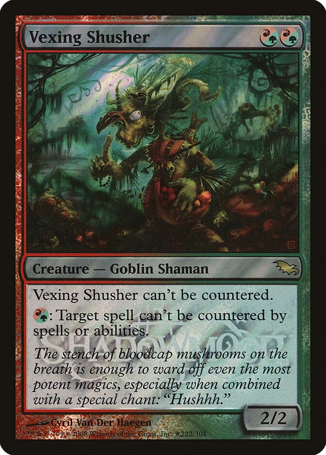 Vexing Shusher (Launch) [Shadowmoor Promos] MTG Single Magic: The Gathering  | Multizone: Comics And Games