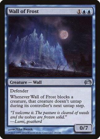 Wall of Frost [Planechase 2012] MTG Single Magic: The Gathering  | Multizone: Comics And Games