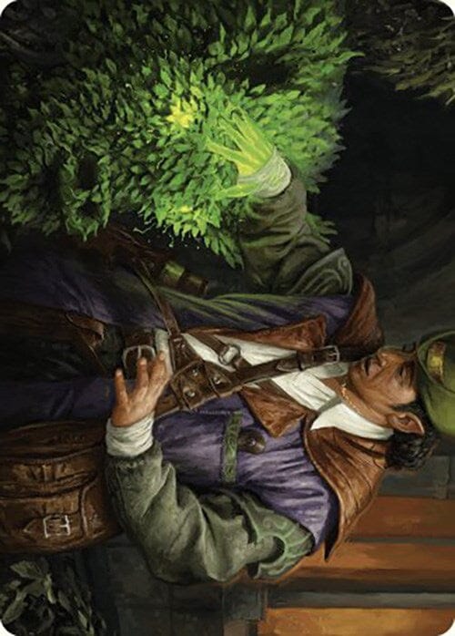 Hedge Whisperer Art Card [Murders at Karlov Manor Art Series] MTG Single Magic: The Gathering  | Multizone: Comics And Games