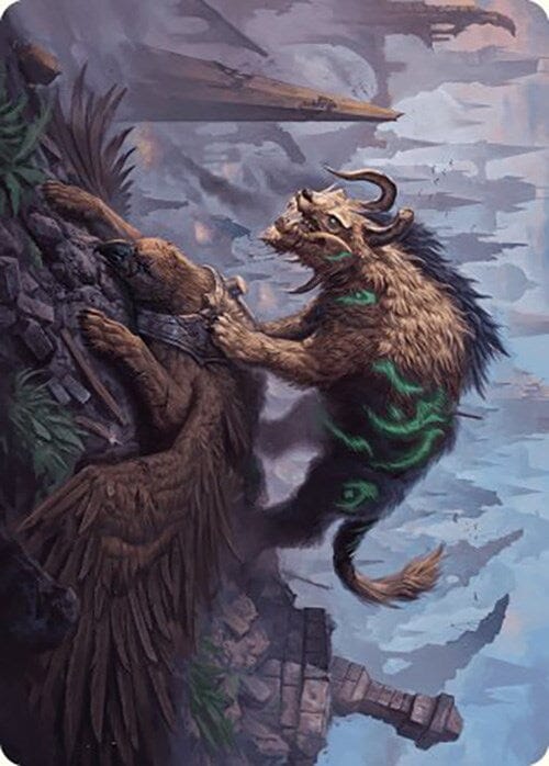 Axebane Ferox Art Card [Murders at Karlov Manor Art Series] MTG Single Magic: The Gathering  | Multizone: Comics And Games