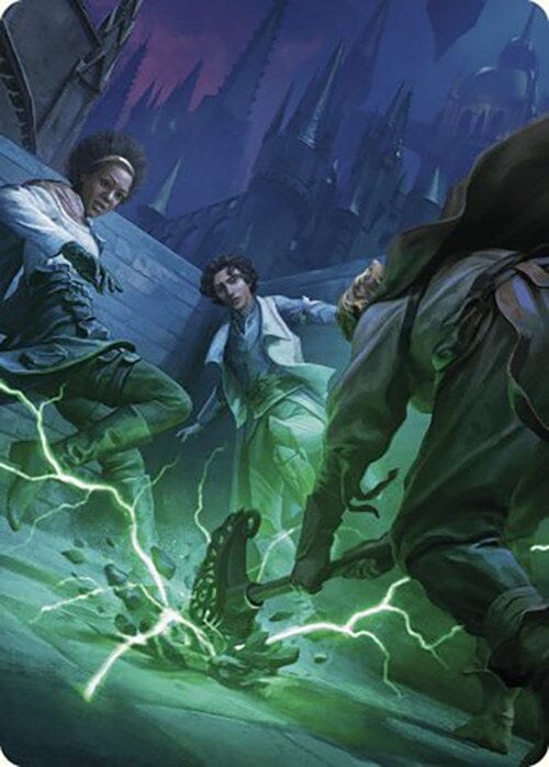 Fanatical Strength Art Card [Murders at Karlov Manor Art Series] MTG Single Magic: The Gathering  | Multizone: Comics And Games