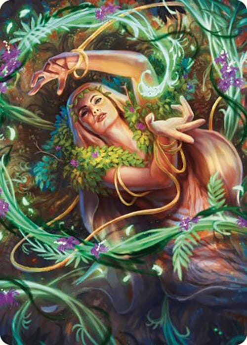 Insidious Roots Art Card [Murders at Karlov Manor Art Series] MTG Single Magic: The Gathering  | Multizone: Comics And Games