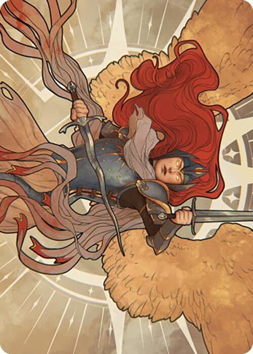 Aurelia, the Law Above Art Card (36/49) [Murders at Karlov Manor Art Series] MTG Single Magic: The Gathering  | Multizone: Comics And Games