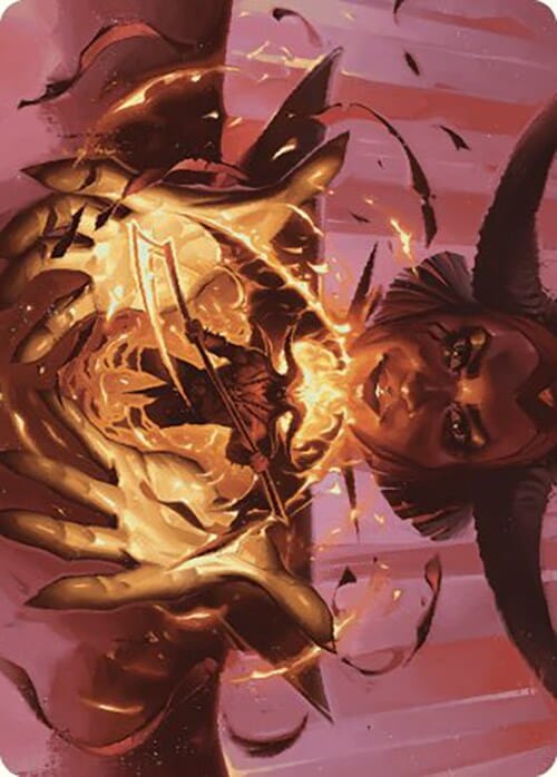 Convenient Target Art Card [Murders at Karlov Manor Art Series] MTG Single Magic: The Gathering  | Multizone: Comics And Games