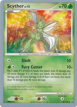 Scyther LV.12 (46/100) (Intimidation - Tristan Robinson) [World Championships 2008] Pokemon Single Pokémon  | Multizone: Comics And Games