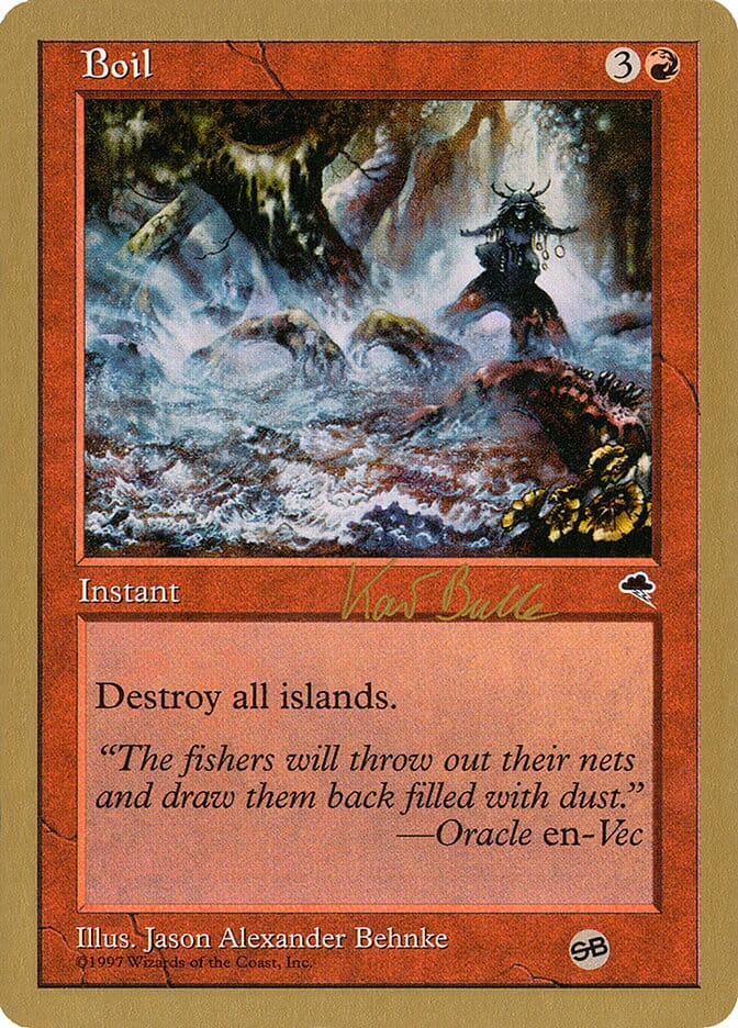 Boil (Kai Budde) (SB) [World Championship Decks 1999] MTG Single Magic: The Gathering  | Multizone: Comics And Games