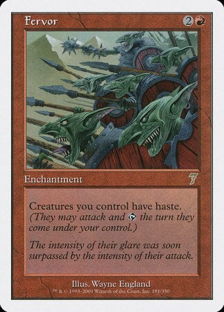 Fervor [Seventh Edition] MTG Single Magic: The Gathering  | Multizone: Comics And Games