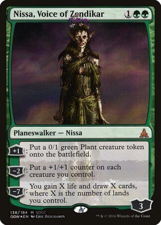 Nissa, Voice of Zendikar SDCC 2016 EXCLUSIVE [San Diego Comic-Con 2016] MTG Single Magic: The Gathering  | Multizone: Comics And Games