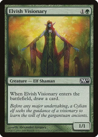 Elvish Visionary [Magic 2010] MTG Single Magic: The Gathering  | Multizone: Comics And Games