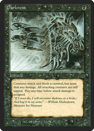 Darkness [Legends] MTG Single Magic: The Gathering  | Multizone: Comics And Games