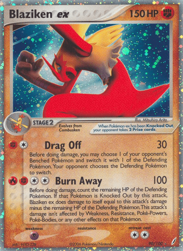Blaziken ex (90/100) [EX: Crystal Guardians] Pokemon Single Pokémon  | Multizone: Comics And Games