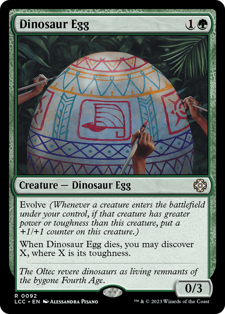 Dinosaur Egg [The Lost Caverns of Ixalan Commander] MTG Single Magic: The Gathering  | Multizone: Comics And Games