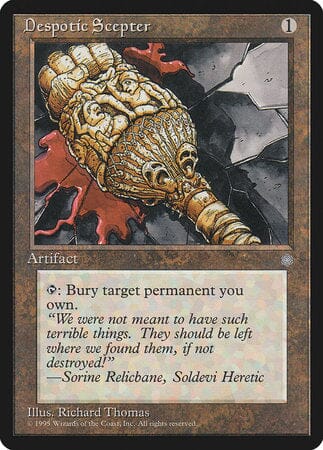 Despotic Scepter [Ice Age] MTG Single Magic: The Gathering  | Multizone: Comics And Games