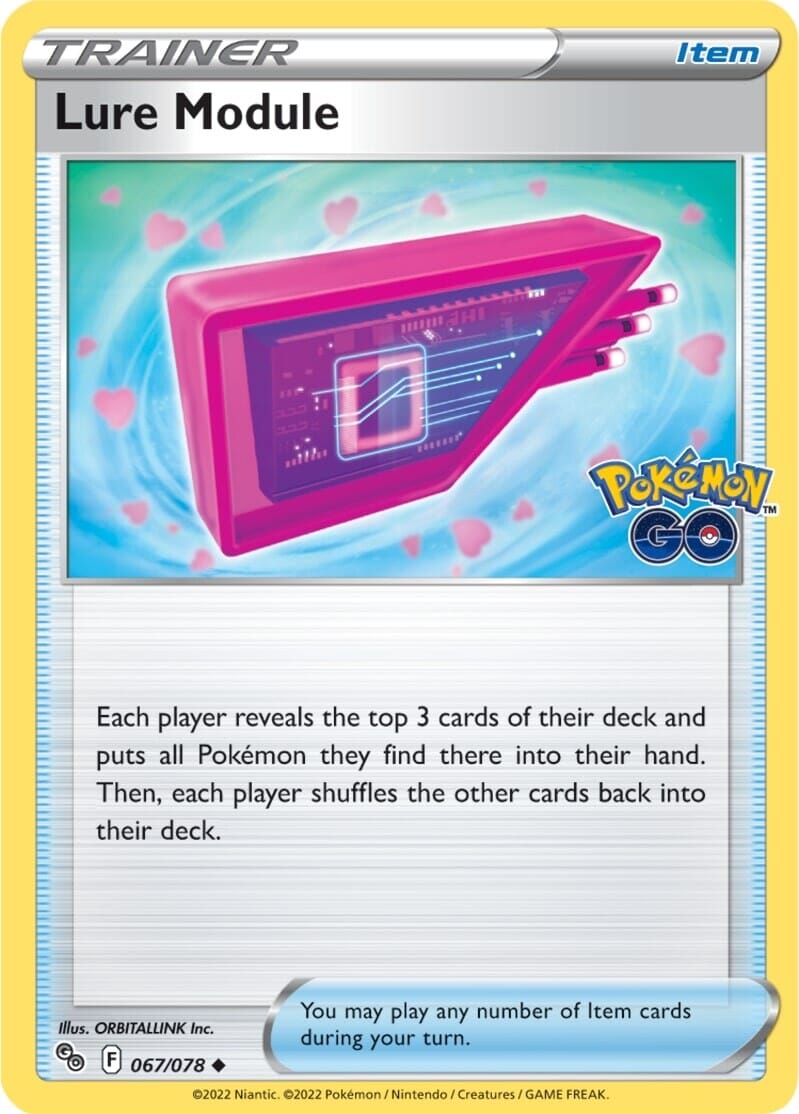 Lure Module (067/078) [Pokémon GO] Pokemon Single Pokémon  | Multizone: Comics And Games