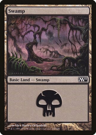 Swamp (240) [Magic 2011] MTG Single Magic: The Gathering  | Multizone: Comics And Games