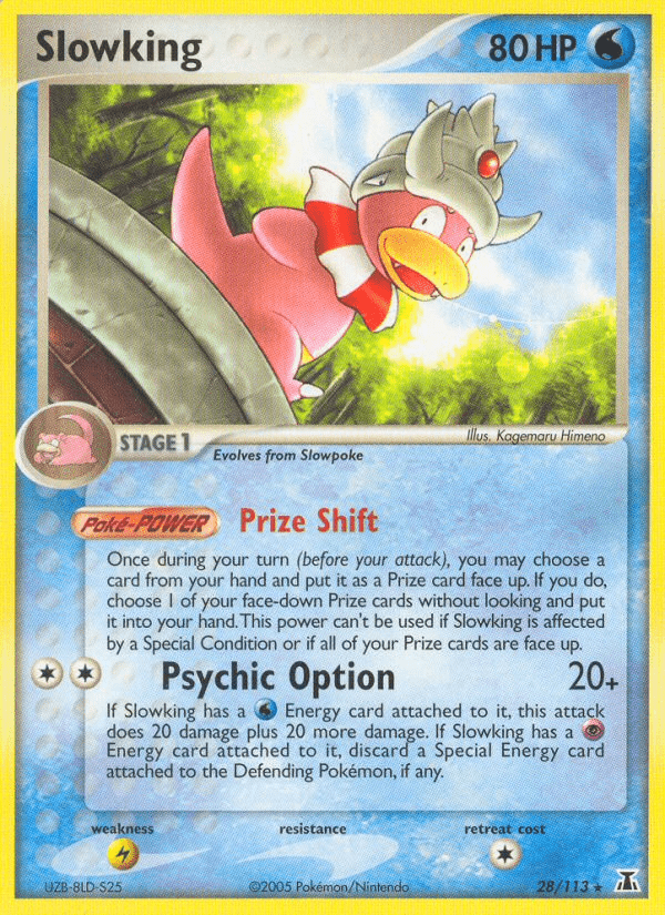 Slowking (28/113) [EX: Delta Species] Pokemon Single Pokémon  | Multizone: Comics And Games