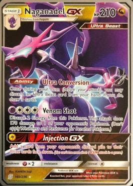 Naganadel GX (160/236) (Perfection - Henry Brand) [World Championships 2019] Pokemon Single Pokémon  | Multizone: Comics And Games