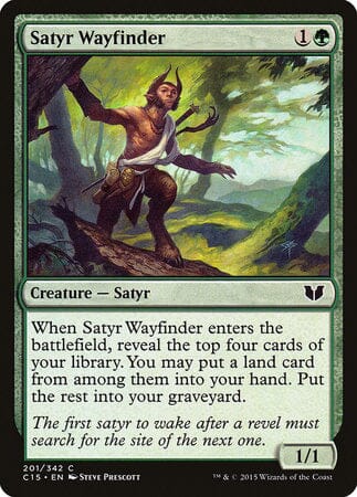 Satyr Wayfinder [Commander 2015] MTG Single Magic: The Gathering  | Multizone: Comics And Games