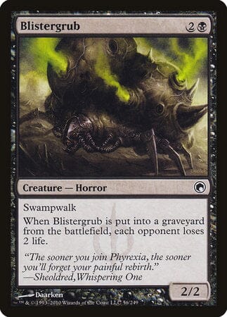 Blistergrub [Scars of Mirrodin] MTG Single Magic: The Gathering  | Multizone: Comics And Games