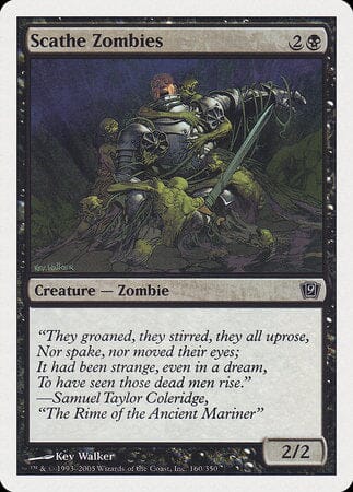 Scathe Zombies [Ninth Edition] MTG Single Magic: The Gathering  | Multizone: Comics And Games