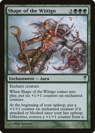 Shape of the Wiitigo [Coldsnap] MTG Single Magic: The Gathering  | Multizone: Comics And Games